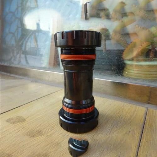 Bicycle Bottom Axle Fixed Gear Hollow Crankset Parts With Side Screw Thread Length 12mm Bracket Bike Cycling Accessories