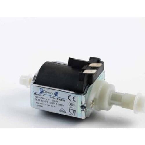 Defond P500 U 53W AC 220V G1/8" Fluid Solenoid Water Pump Electromagnetic Pump for Coffee machines, Floor cleaning machines,etc