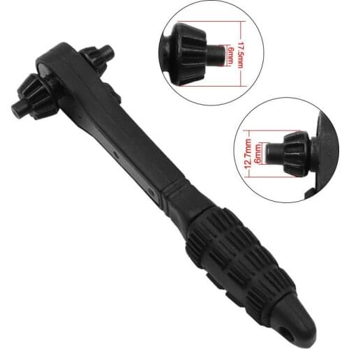 New style Two in one drill chuck key wrench Quick ratchet wrench Drill Electric Hand Drill Chuck Ratchet Wrench Tool Accessories