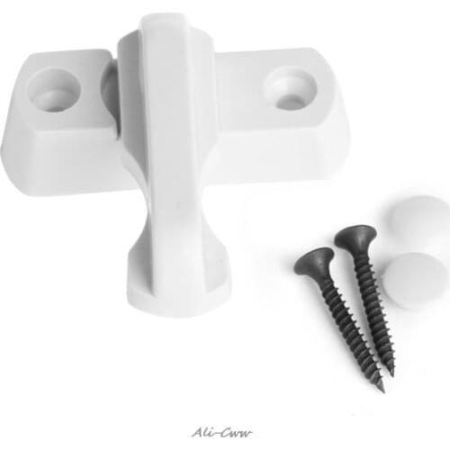 Plastic+Stainless Steel+Zinc Alloy UPVC Child Safe Security Window Door Sash Lock Safety Lever Handle Sweep Latch