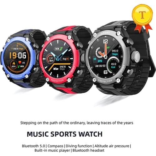 2020 best selling IP68 waterproof diving Swimming music player sports Smart band bracelet man woman blood pressure smart watch