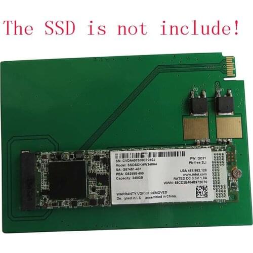 1pc SATA Express to NGFF M.2 adapter Cards expresscard PCBA for UltraSlim Hard Disk SSD WD5000M22K WD5000M21K WD5000MPCK