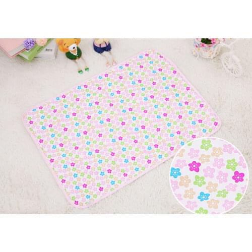 1PCS Waterproof Diaper Baby Underpad Cotton Mattress Changing Table Urine Mat Portable Baby Diaper Changing Crawling Mat