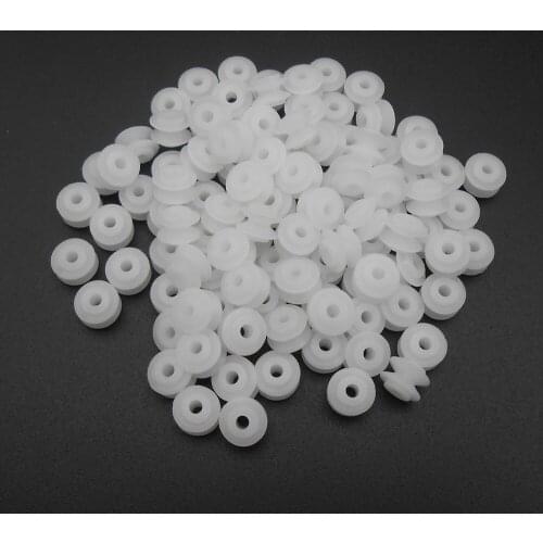 100PCS X New 7MM 2A Plastic Pulley Gear Model Motor Wheels dia.7mm Shaft axle hole dia.2mm 1.95MM 72A 7MMX5MM 7MM2A *FD168