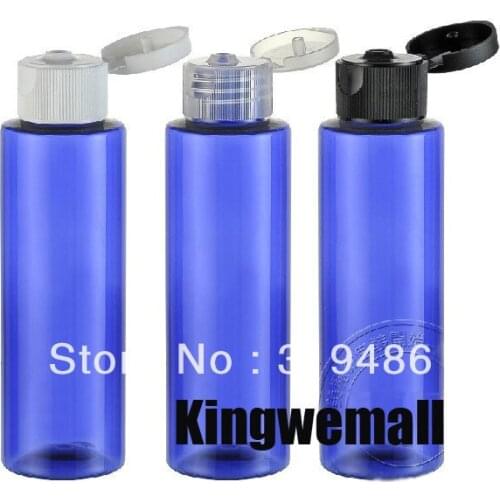 300pcs 100ml blue toilet water bottle,lotion bottle,butterfly cover bottle