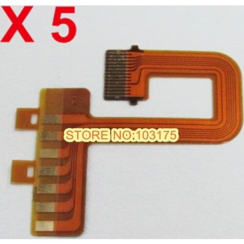 5 PCS Bayonet Mount Contactor Flex Cable Part For Nikon AF-S Nikkor 18-55 MM 18-55mm VR