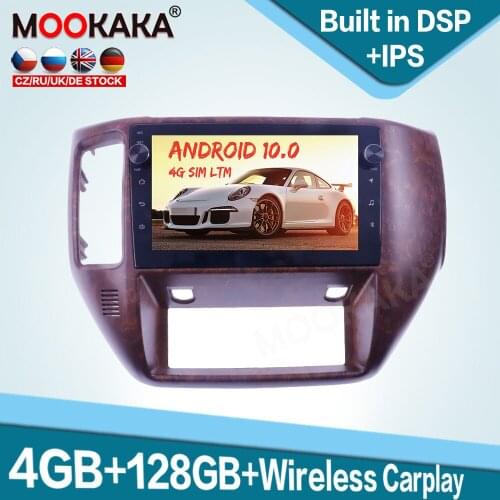 128GB Carplay Android 10.0 Car Multimedia Player for Nissan Patrol Y61 2010+ Auto Radio GPS Navigation Audio Stereo Head Unit