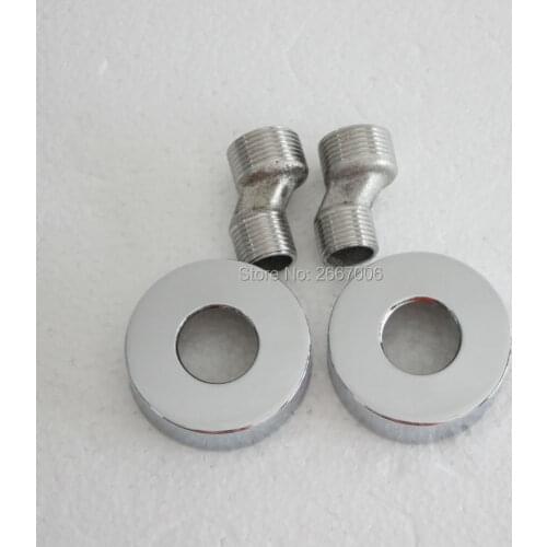 Free Shipping A Pair Promotion General Stainless Steel Angle Valve Adjustable Diameter Shower Faucet Instal Fittings Wall ZR2029