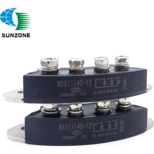 Diesel Generator Rotating Rectifier Module MXG (I) 40-12 MXY (I) 40-12 40A 1200V ( Four terminal / Installation pitch 70mm )