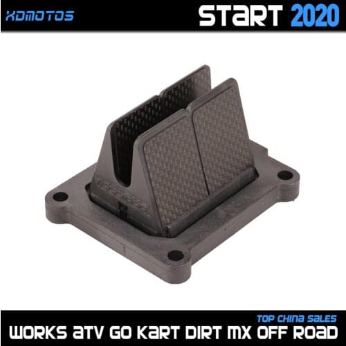 Motorcycle Carbon Fiber Reed Valve For Yamaha YZ 125 YZ125 1995-2004 For VForce3 V302A