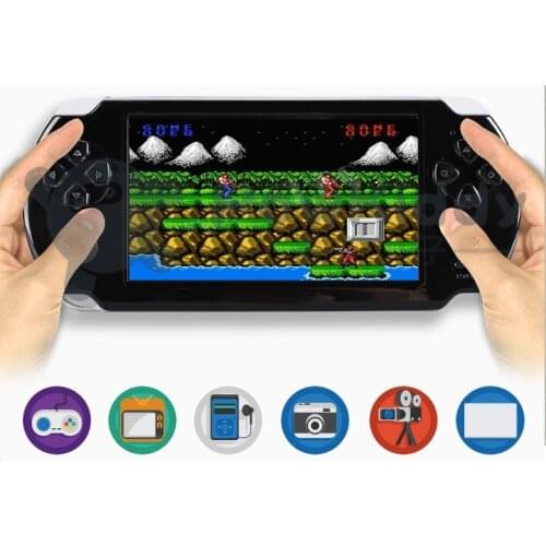 5.1 inch X10 handheld arcade for "GBA CPS NEOGEO" 8-bit NES big screen handheld game console new listing