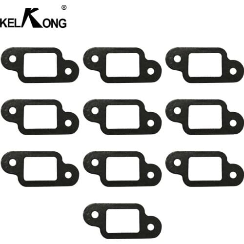 KELKONG 10Pcs Carburetor Muffler Gasket Kit For STIHL MS 180 170 MS180 MS170 018 017 Chainsaw Replacement Parts