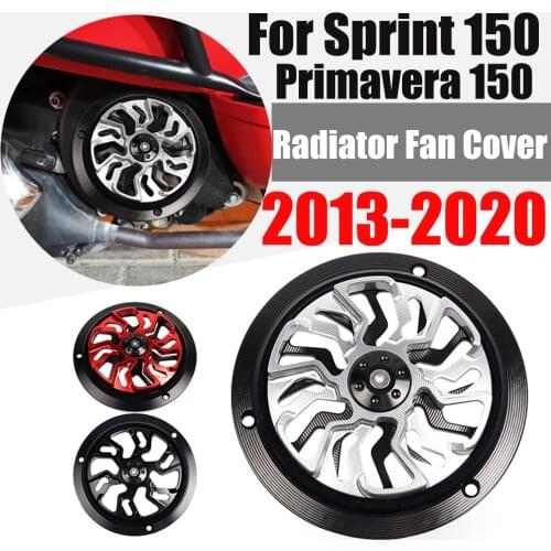 Motorcycle Engine Cover Fan Cover Protector Radiator Guard Accessories For Vespa Sprint150 Sprint 150 Primavera 150 2013-2020