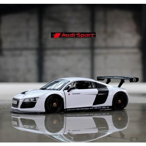 Free Shipping New 1:24 Audi R8 alloy car model Diecasts & Toy Vehicles Collect gifts Non-remote control type transport toy