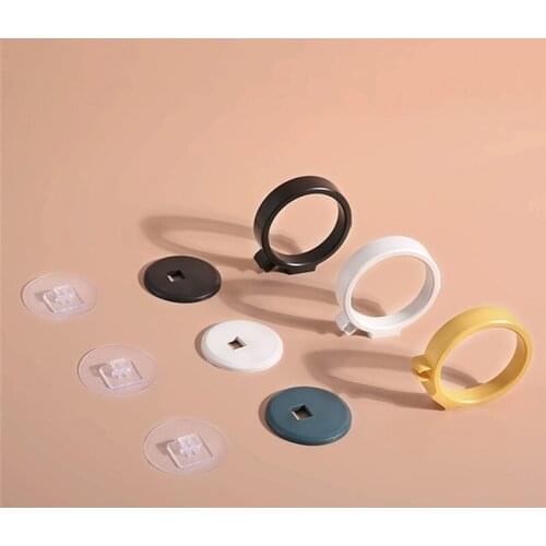 Wall Mounted Hair Dryer Storage Rack Self-adhesive Blower Stand Bathroom Barber Hanger Holder Fixture