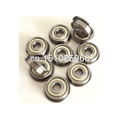 New 10pcs Flange Ball Bearing F696ZZ 6*15*5 mm Metric flanged Bearing