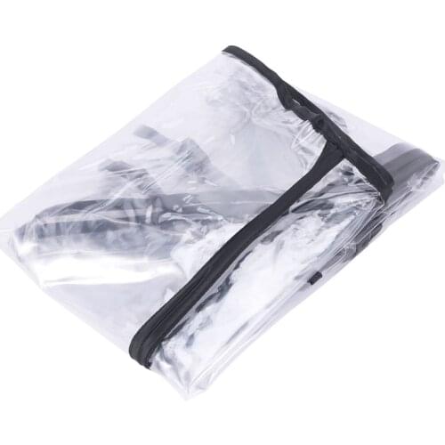 Baby Stroller Rain Cover Plastic Transparent Waterproof Rainproof Dustproof Windproof Universal Stroller Weather Shield