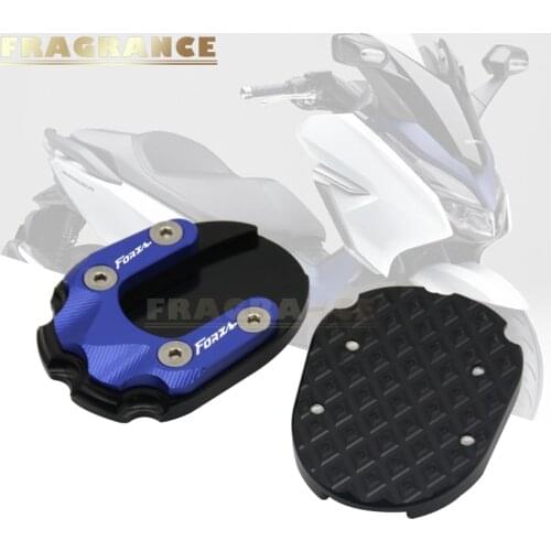 Motorcycle Kickstand Foot Side Stand Extension Pad Support Plate For HONDA Forza125 FORZA250 forza300 MF13 2017 2018 2019