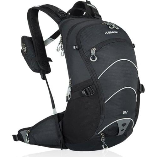 Anmeilu Men Women 20L Cycling Backpack Outdoor Climbing Backpack Travel Camping Cycling Fitness Shoulder Hiking Rucksack