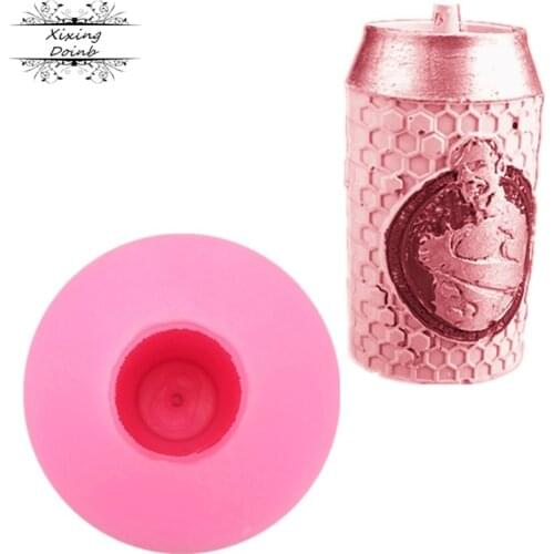 3D can shape silicone soft candy mold cake decoration tools Candy Chocolate Mold