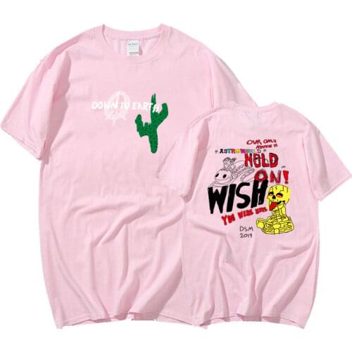 Travis Scott Cactus Jack Fashion Men Women Funny T-Shirt Print Logo Couple Lovers Harajuku Hip Hop Streetwear