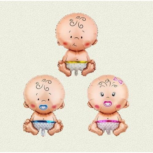 YADA Cartoon Baby Shape Balloon Party Celebration Decorations Kids Childrens 100th Birthday Party Balloons BN200015