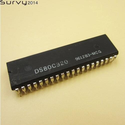 1/5PCS DS80C320MCG 80C320 80C320MCG DIP-40 High-Speed/Low-Power Micro diy electronics