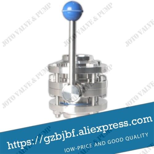 2" SMS THREE DISC BUTTERFLY VALVE(FLANGE TYPE)