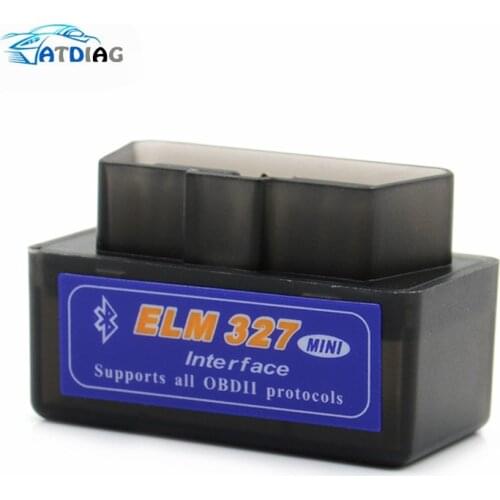 OBD mini ELM327 Bluetooth OBD2 V2.1 Auto Scanner OBDII 2 Car ELM 327 Tester Diagnostic Tool for Android Windows Symbian