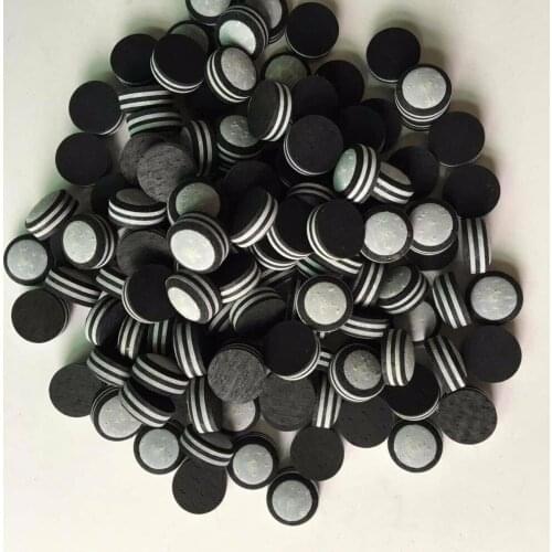 Free shipping 10pcs/lot 11mm snooker tips Radian cue tips 6layers pigskin Snooker cue tips Snooker accessories wholesales