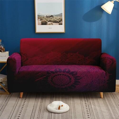 Mandala Slipcovers Sofa Cover Pattern elastic nonslip Sofa cover for Sofa Living Room Furniture Protective Armchair Couches Sofa