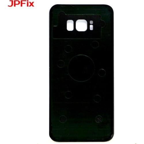 JPFix For Samung Galaxy S8 Plus G9550 G955F Back Glass Battery Cover Housing Case With Glue