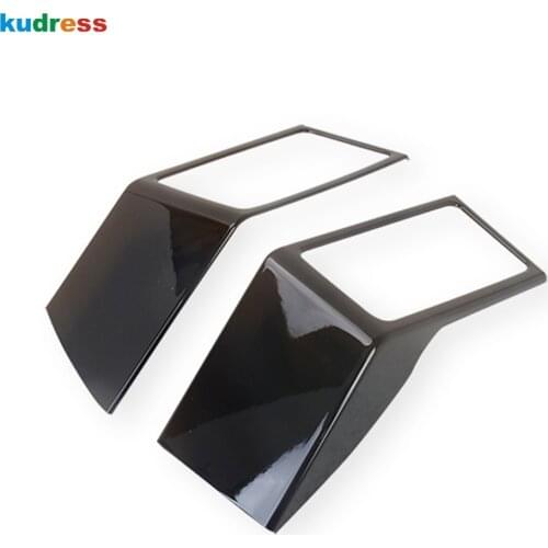 For Mitsubishi Delica 2020 2021 Black Car Center Console Air Conditioning Outlet Frame Air Vent Cover Trim Interior Accessories