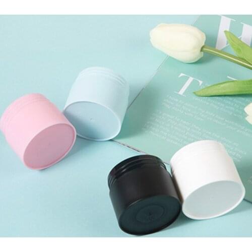 5g /15g/20g/30g/50g Empty Tight Waist Container Empty Travel PP Facial Cream Jar Cosmetic Plastic Box With Lid Refillable Bottle