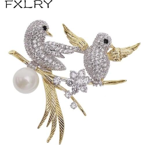 Броши с животными на одежду FXLRY China At AliExpress