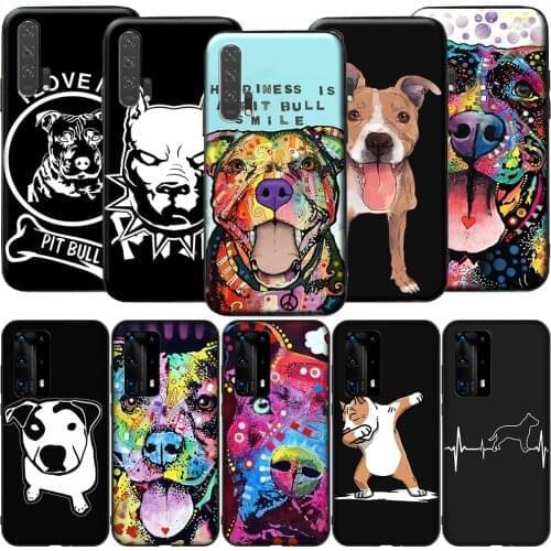 GX177 Pit Bull Pitbull for Huawei Y5P Y6P Y7A Y8P Y9A Mate 10 20 30 Pro Lite Nova 2i 3 3i 4 5 5T 7 SE P Smart Z