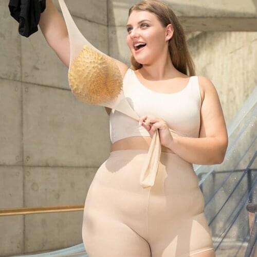 Ultra-thin Plus Size Tights For Women With Safety Pants High Waist Breathable Anti-hook Super Elastic Sexy Nylon Pantyhose Sexy