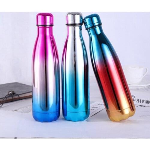 Colorful creative stainless steel Vacuum Flasks Sports leisure drinking cup kubki termiczne copo termico gourde inox garrafa