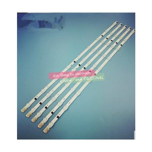 New Kit 5 pieces 9 LEDs 650mm LED strip for Samsung UE32F5300 D2GE-320SC0-R3 2013SVS32H BN96-25300A 26508B 26508A BN96-25299A
