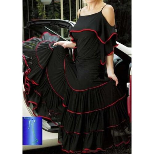 Exotic dance ballroom dance modern dance waist grasp knit bag hip skirt skirt half practice modern dress M09006
