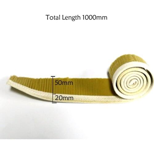 1 meter x70mm Brush Vacuum Cleaner Engraving Machine Dust Collector Cover For CNC Router