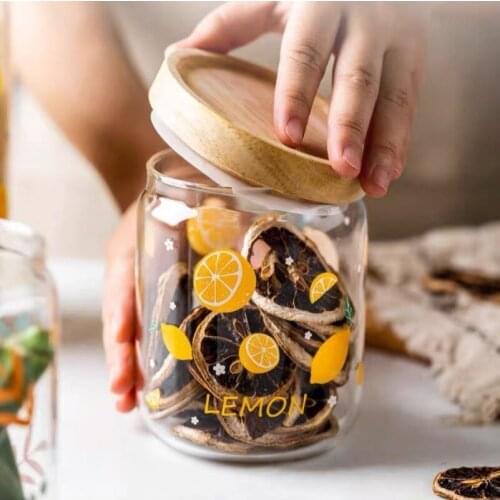 Glass Airtight Jar With Lid Food Grade Grain Storage Dried Vershoudbakjes Fruit Biscuits EierdoosFood Sealed Fresh капа для зуб