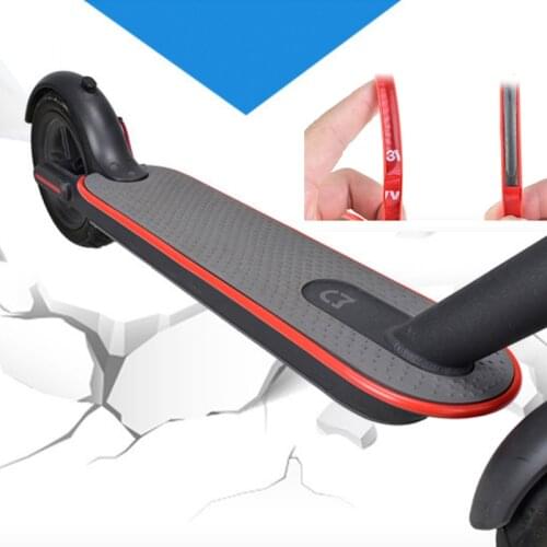 Bumper Protective Scooter Body Strips Sticker Tape for Xiaomi Mijia M365 Electric Skateboard Car Scooter Parts Decorative Strips