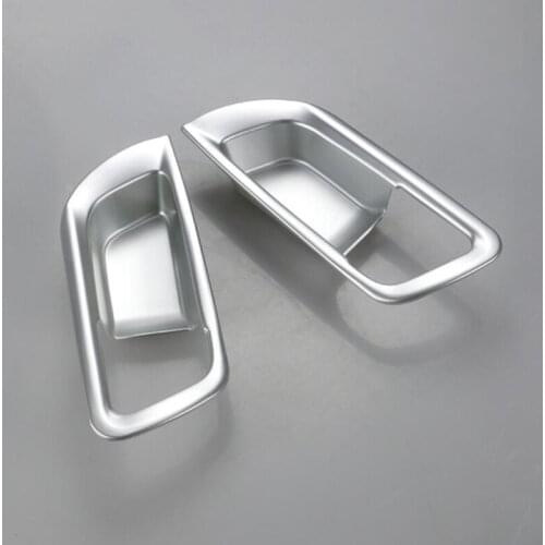 Good Quality 2PCS Car Door Interior Handle Cover Door Bowl Decorations For TOYOTA Alphard 2015-2018 Car-styling ABS Chrome