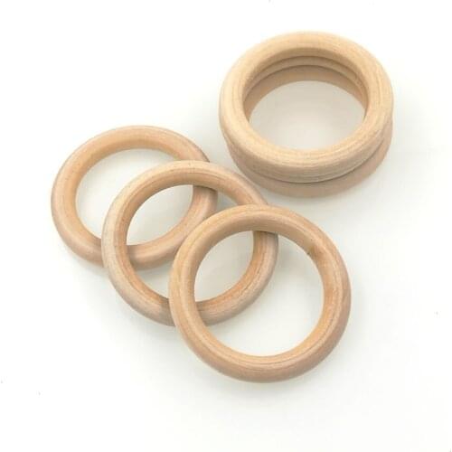 DIY large natural round wooden rings, 2.7 inch 70mm wooden rings,unfinished jewelry making 20pcs per lot WC018