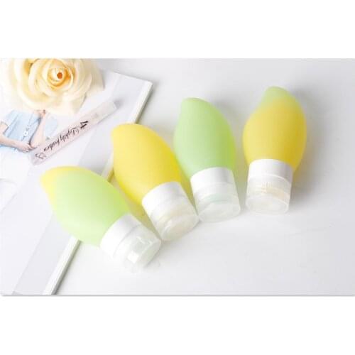 Travel Silicone Squeezable Empty Lotion Soap Shampoo Makeup Bottle Tube 48ml