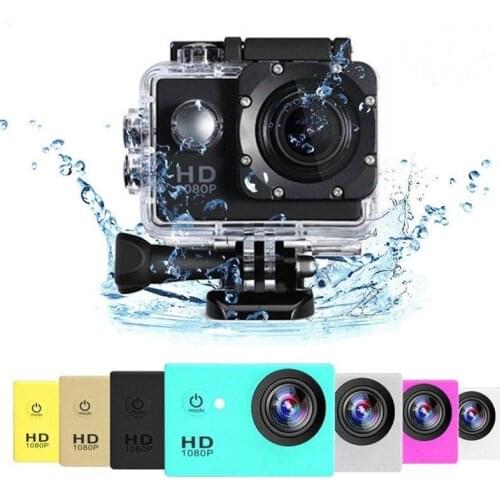 Full HD 1080P Underwater Waterproof Action Camera 20 Inch Camcorder Sports DV Cameras Sport Cam For Go Car HD Cam Pro Effectual