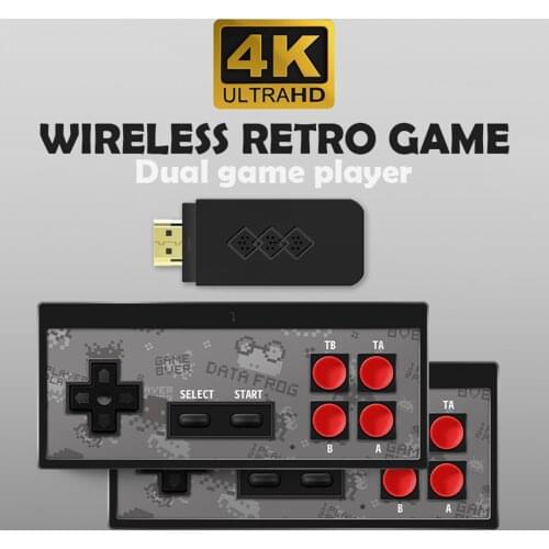 Game Console Set Wireless Double-play Gaming Player
