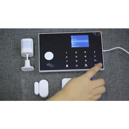 Security Wireless Home GSM WIFI Alarm kit G34