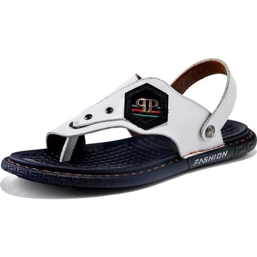 Summer Comfortable Leather Sandals Outdoor Men Sandals
